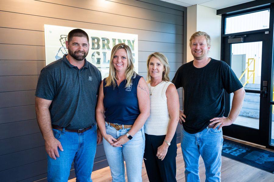 The Brinn Glass project executive team
